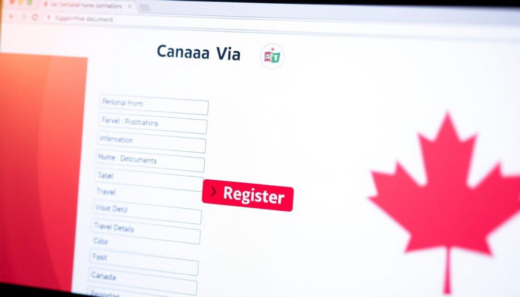 Canada Visa Portal registration