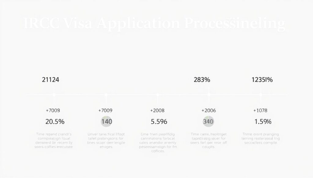 IRCC processing time for visa applications