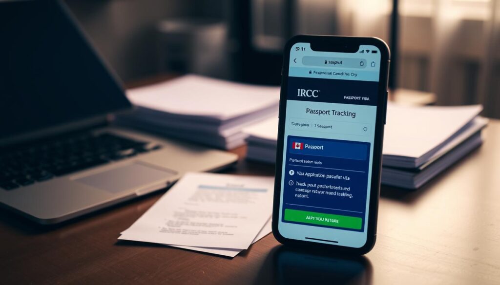 IRCC return passport tracking