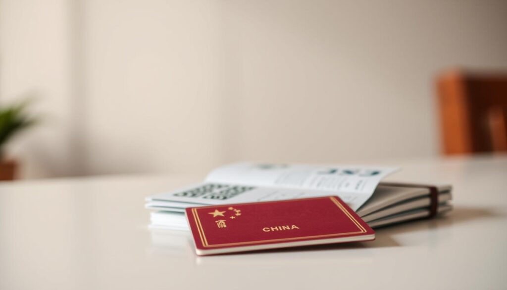 Required travel documents for China