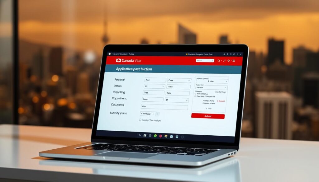 canada visa portal application