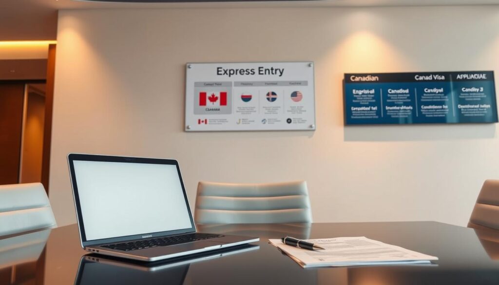 express entry and immigration applications