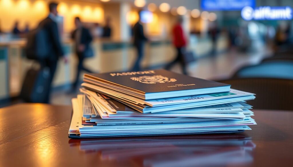 family and business travel documents