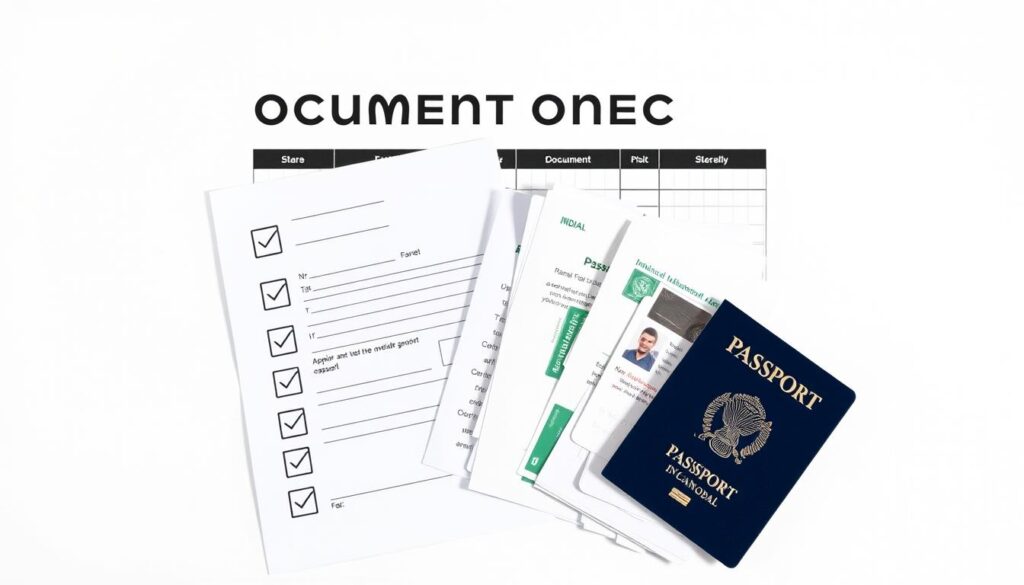 passport document checklist
