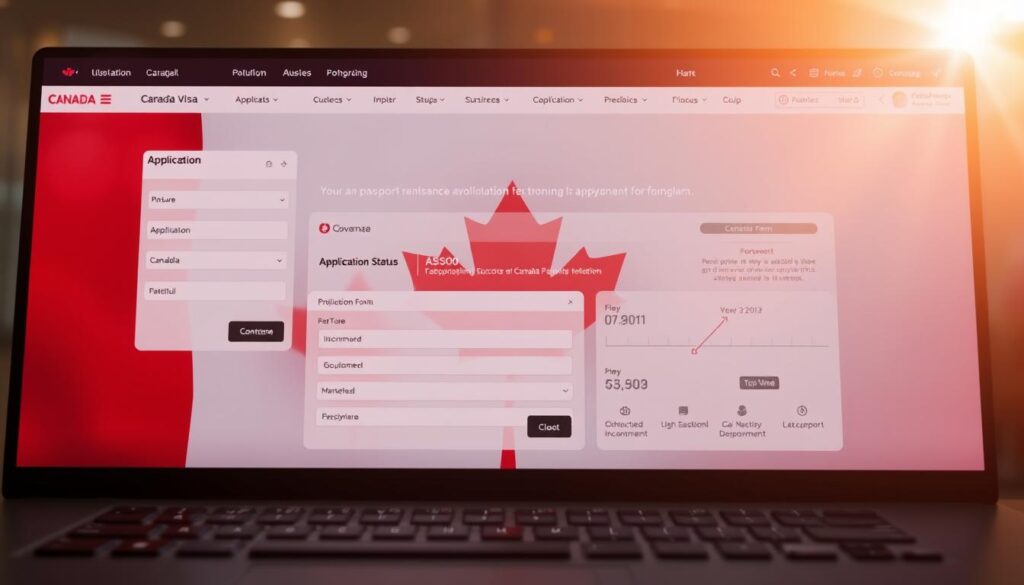 Canada Visa Portal application process