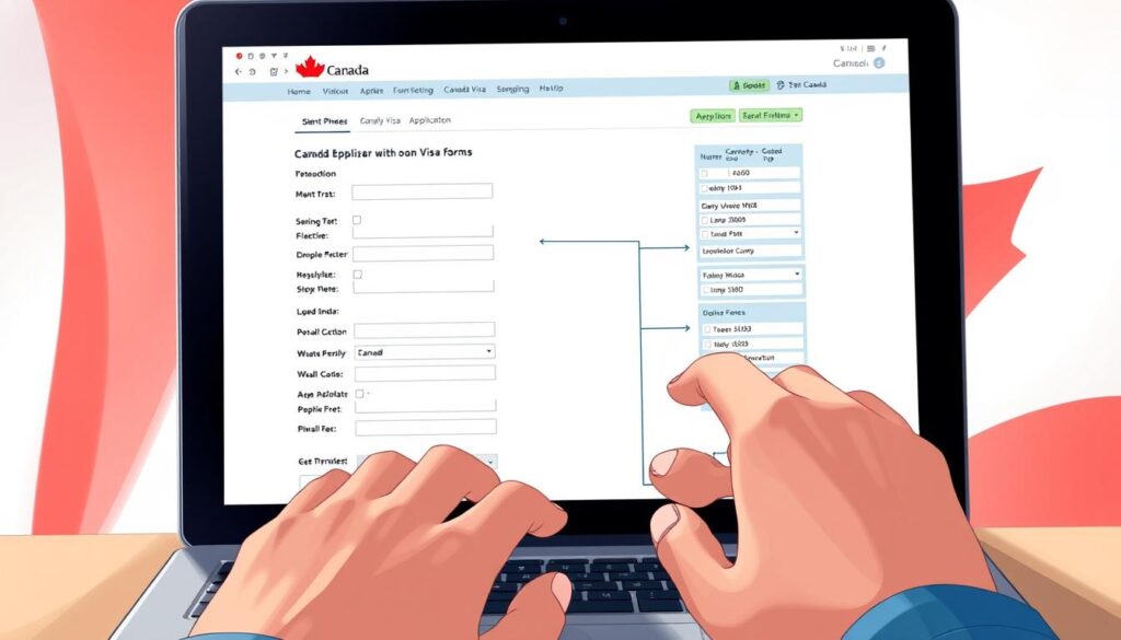 Canada Visa Portal application steps