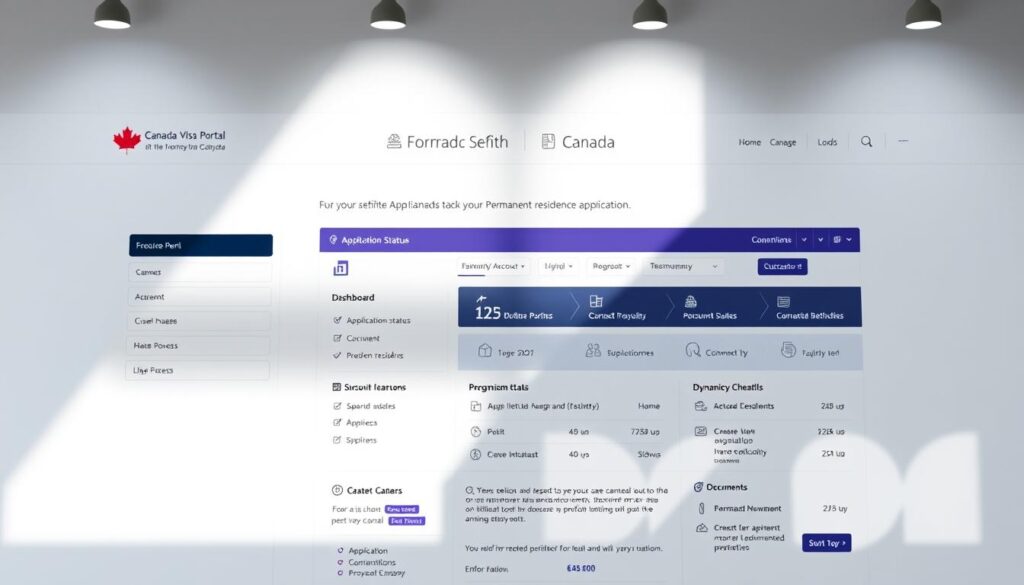 Canada Visa Portal features