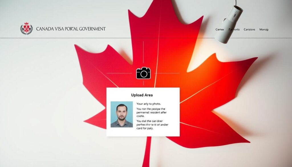 Canada Visa Portal photo upload