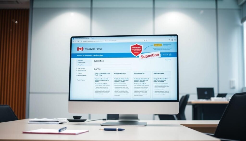 Canada Visa Portal submission steps