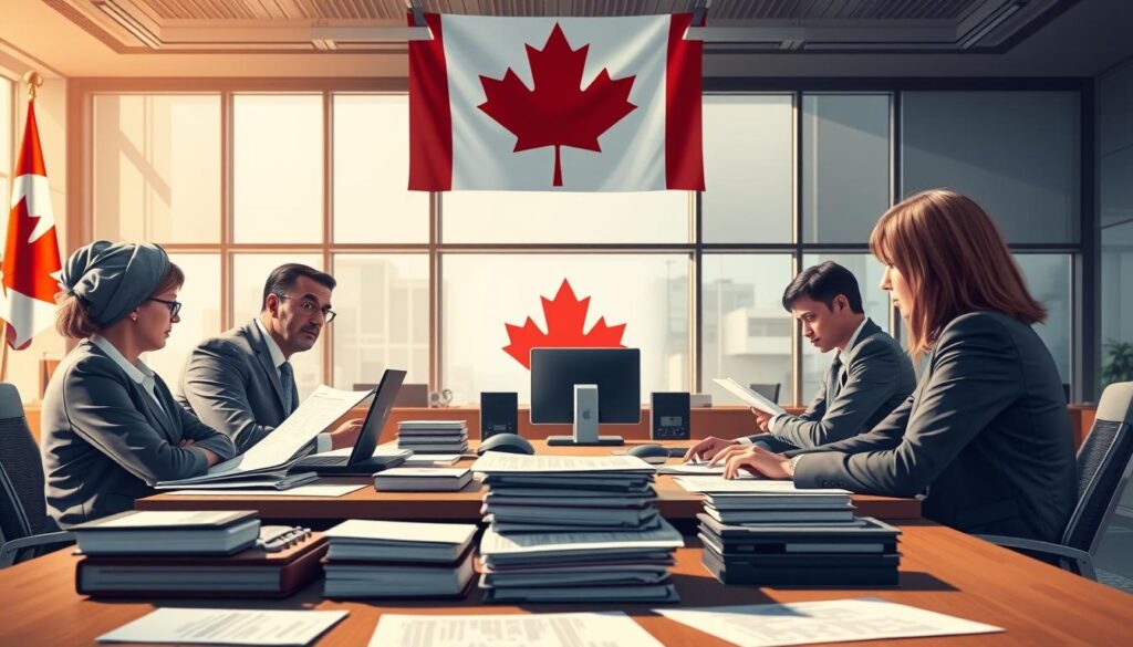 Canada government selection process