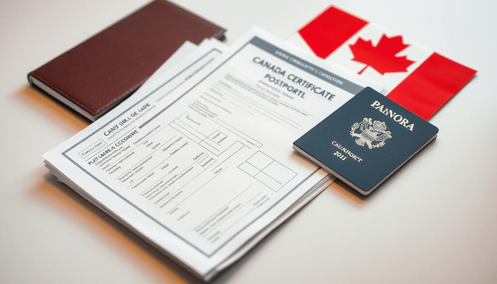 Canada immigration travel documents