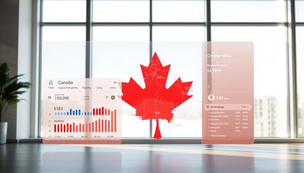 Canada visa application status tracking