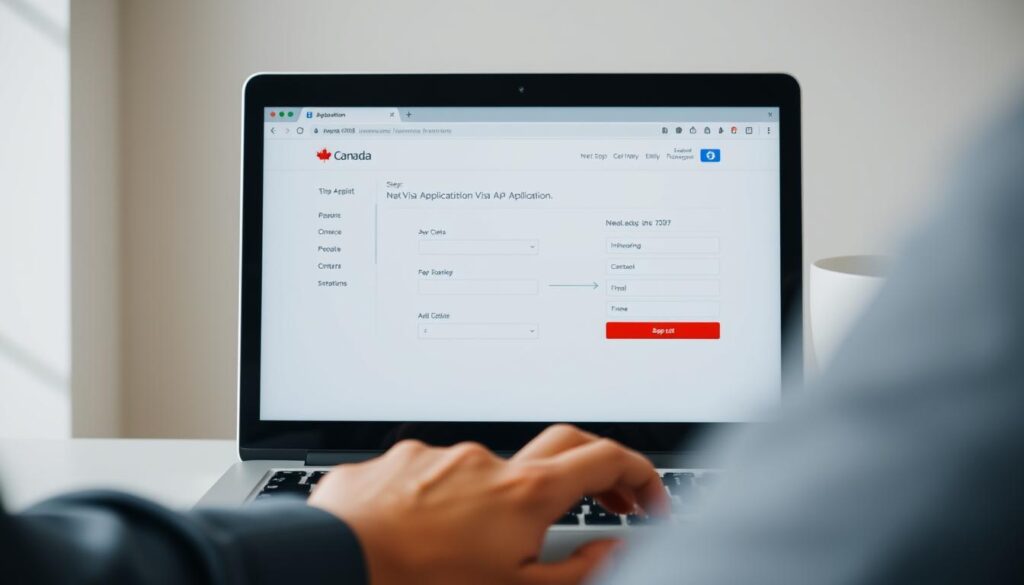 Canada visa portal application steps