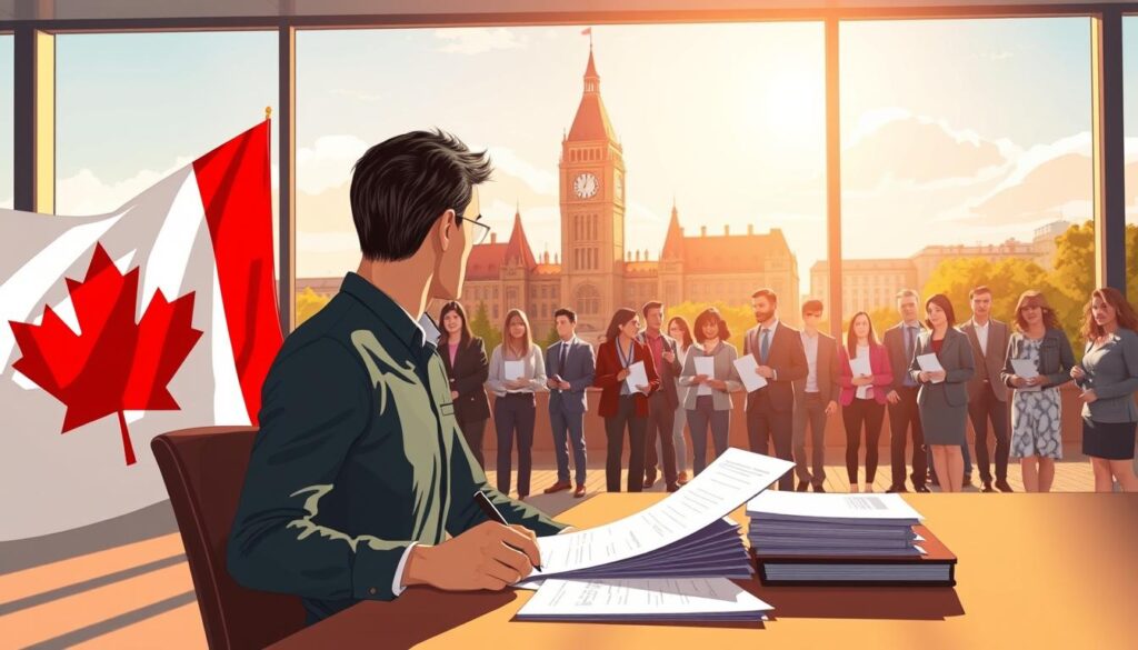 Canadian citizenship application process