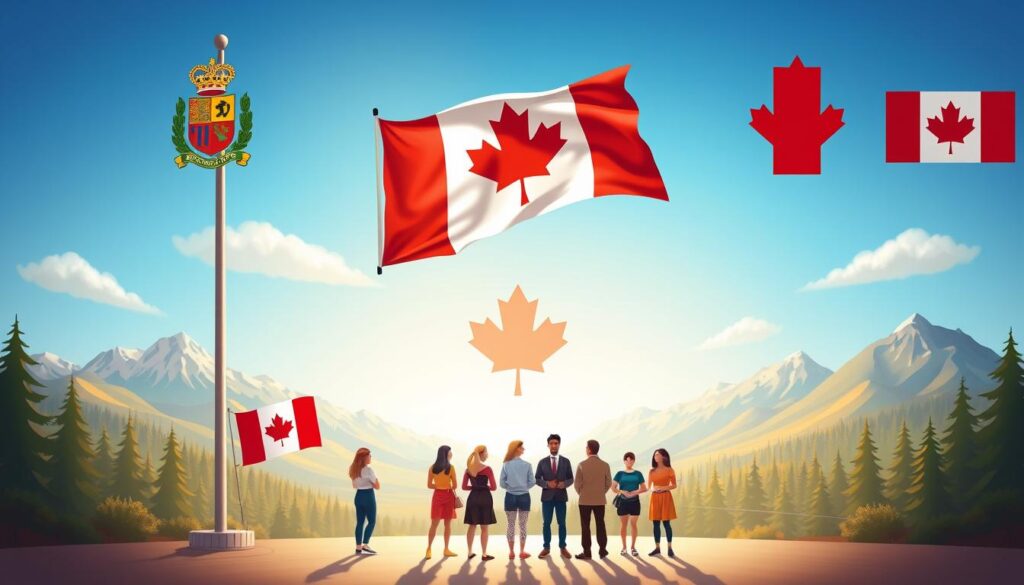 Canadian citizenship rights and symbols
