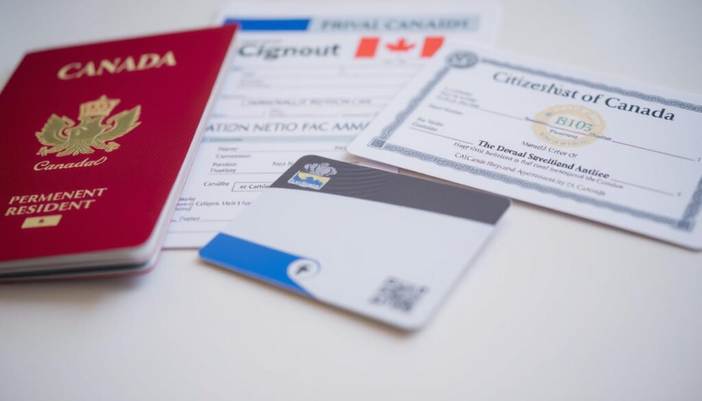 Canadian travel documents