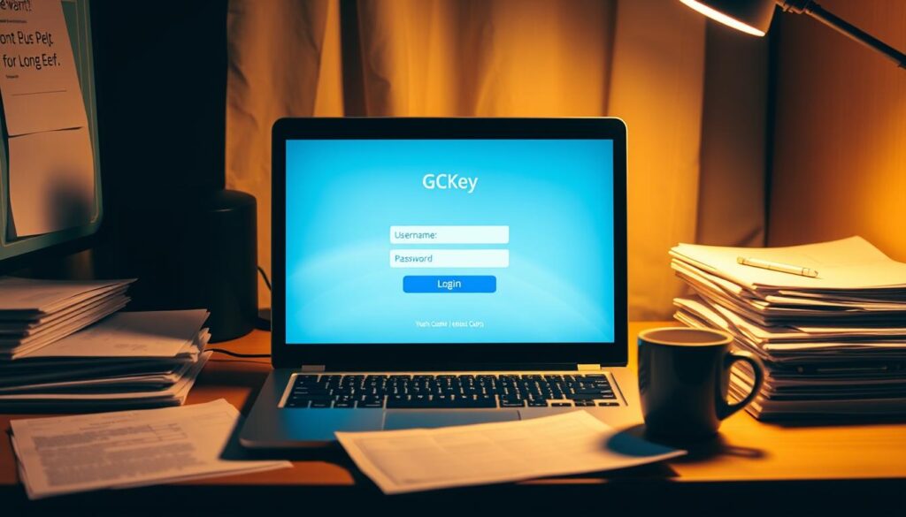 GCKey login troubleshooting