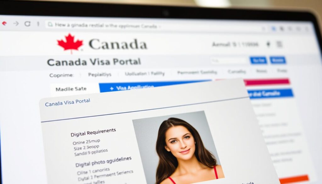 digital photo requirements Canada Visa Portal