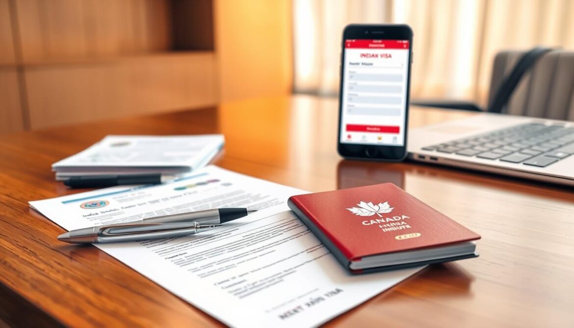 indian visas for canadian
