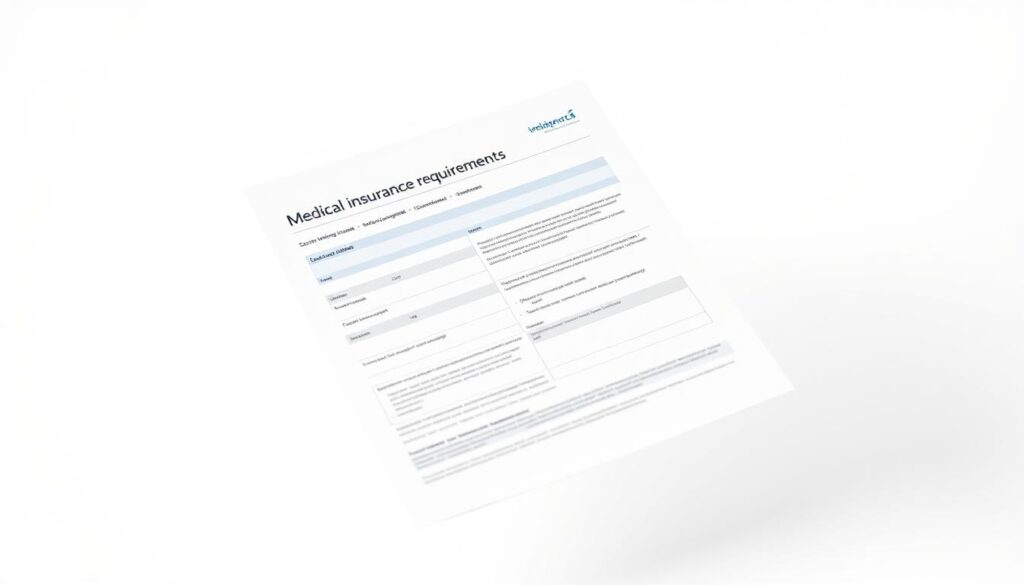 medical insurance requirements