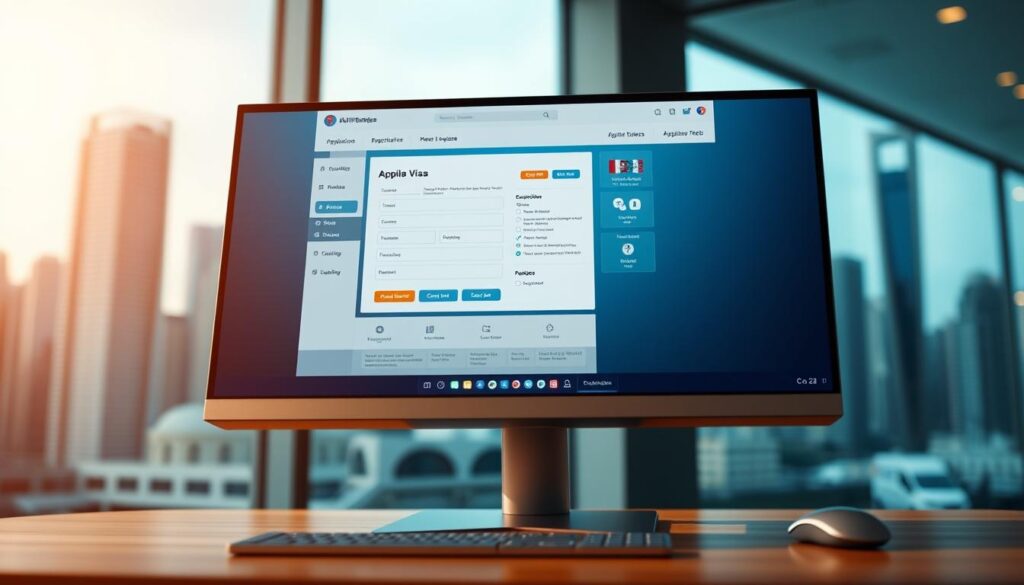 online visa application portal