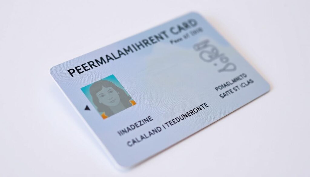 permanent resident card specifications