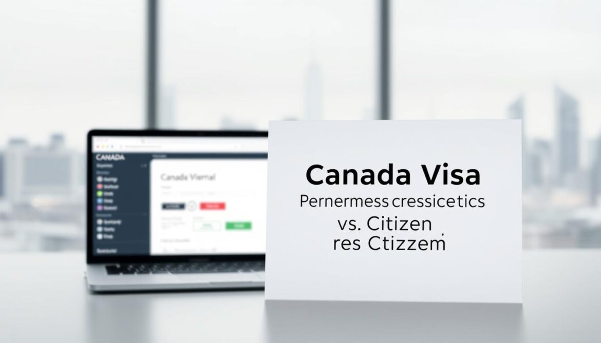 permanent resident vs citizen canada