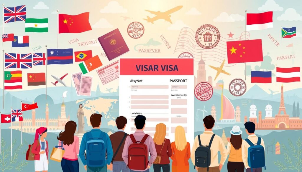 types of visitor visas
