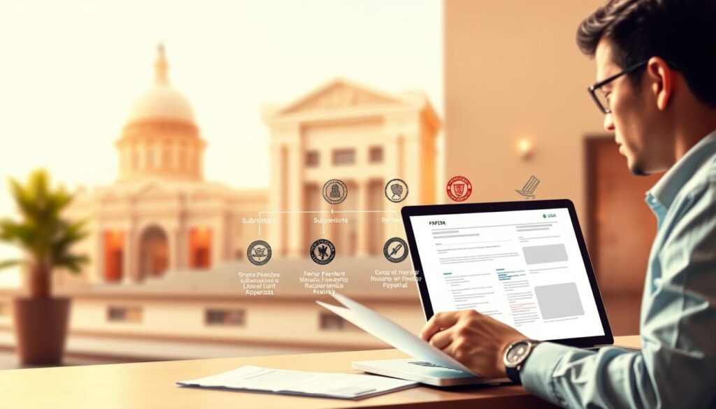 visa application process