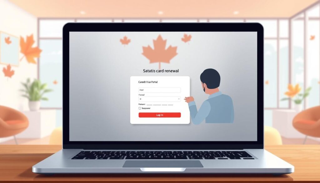 Canada Visa Portal for status card renewal