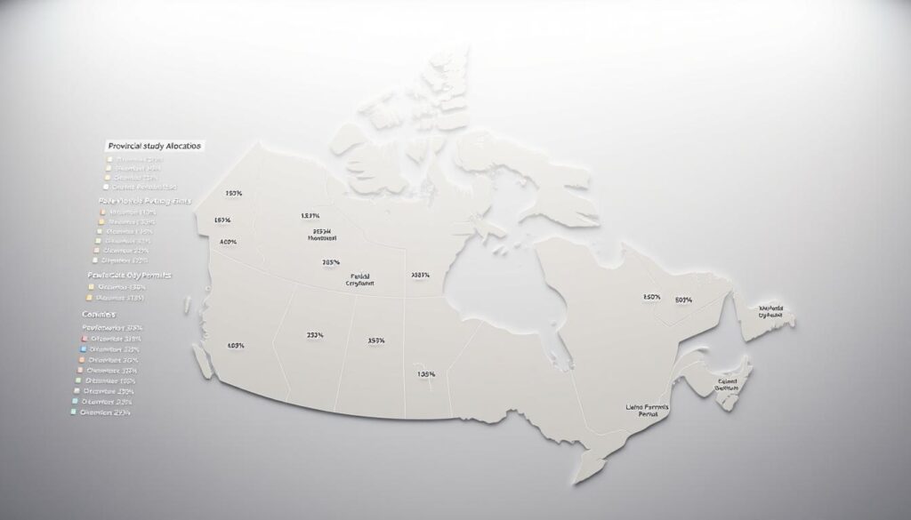 Canada provincial study permit allocations