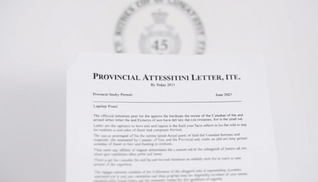 Canada study permit attestation letter