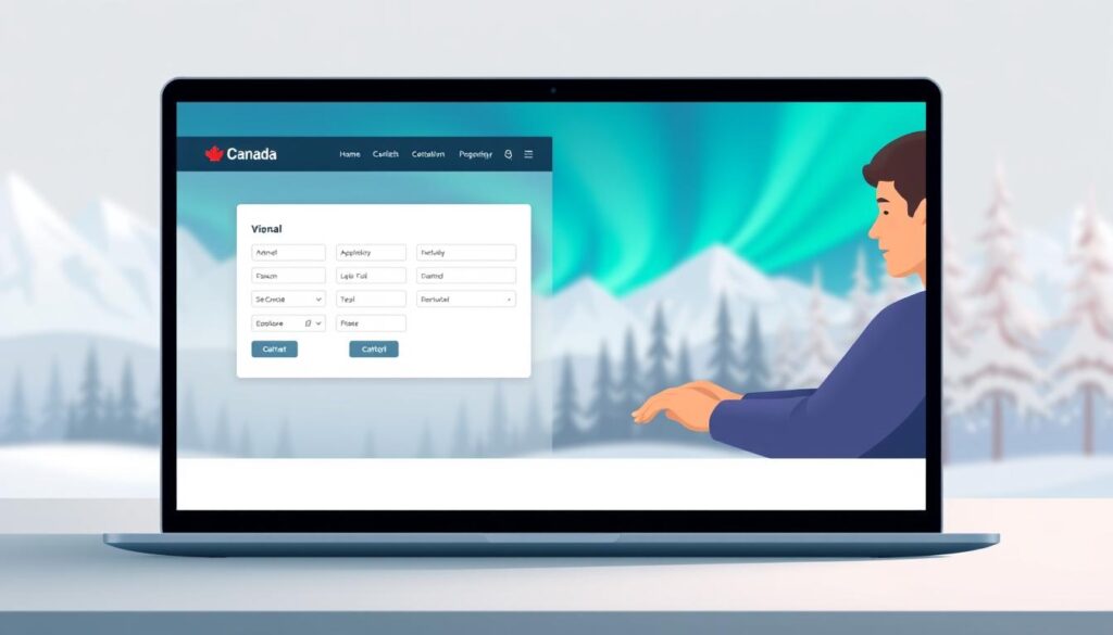 Canada visa portal application process