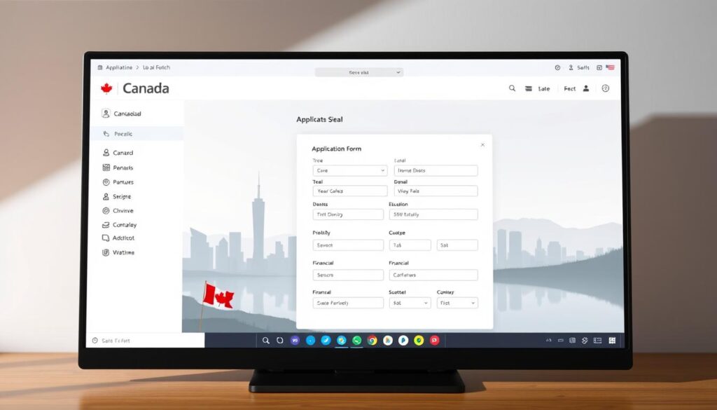 Canada visa portal international student application