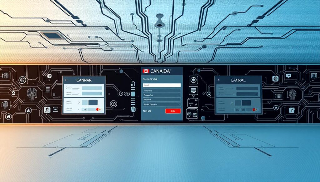 Canada visa portal security features