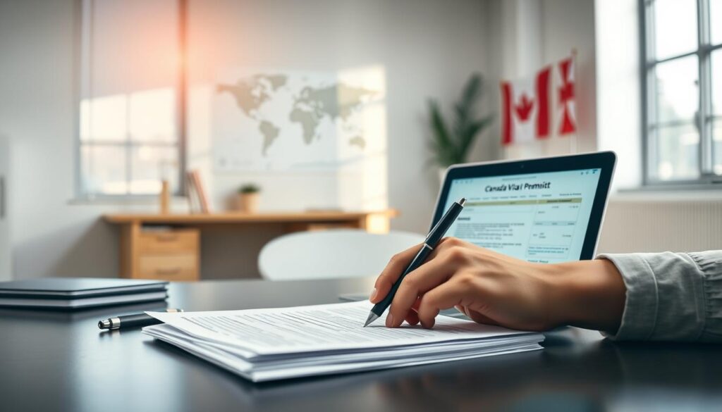 Canada work permit application process