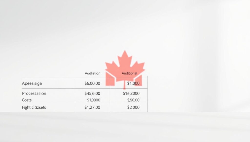 Canadian citizenship fee breakdown