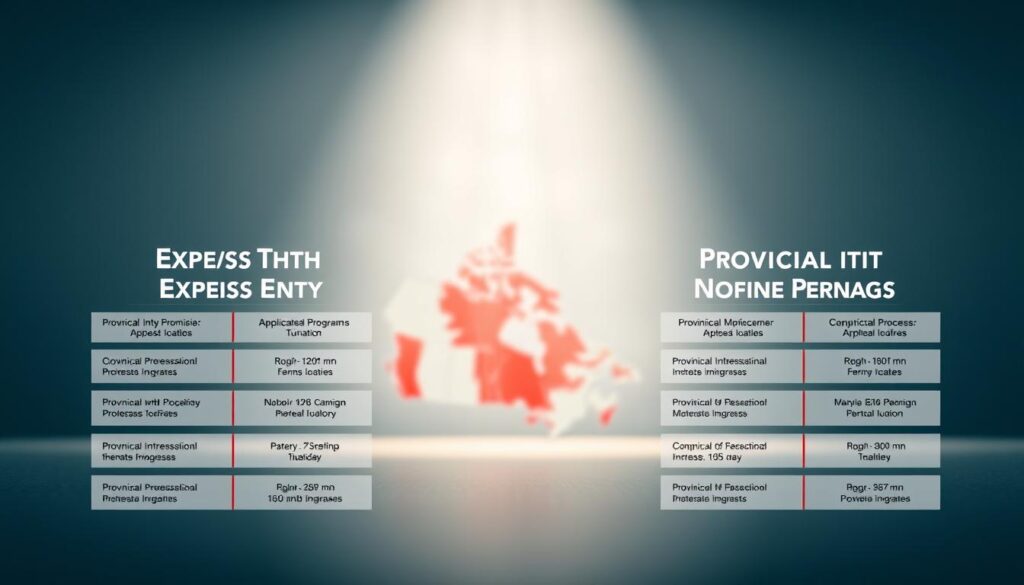 Express Entry vs Provincial Nominee Programs comparison