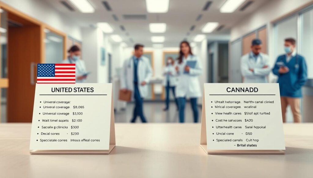 US Canada healthcare comparison