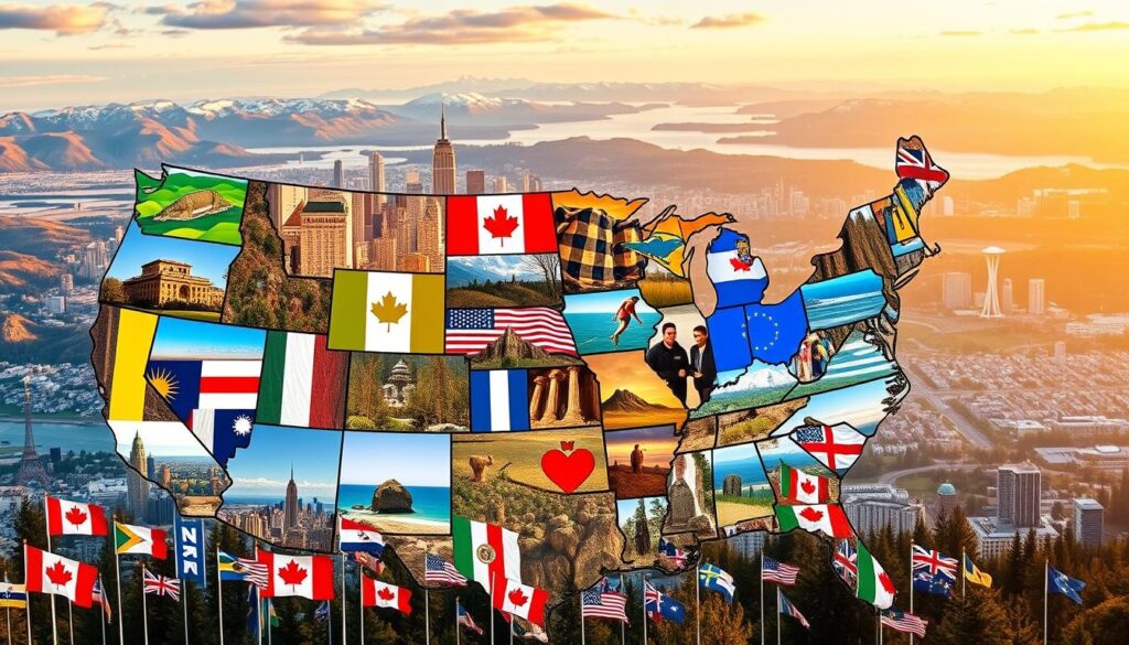 best US states for Canadians