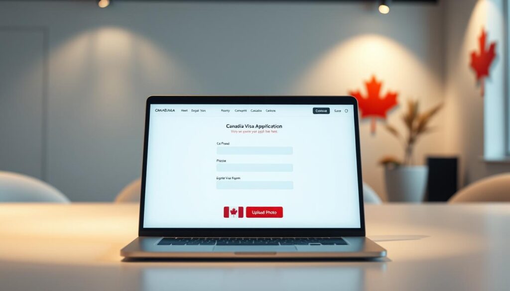 digital photo upload Canada visa portal