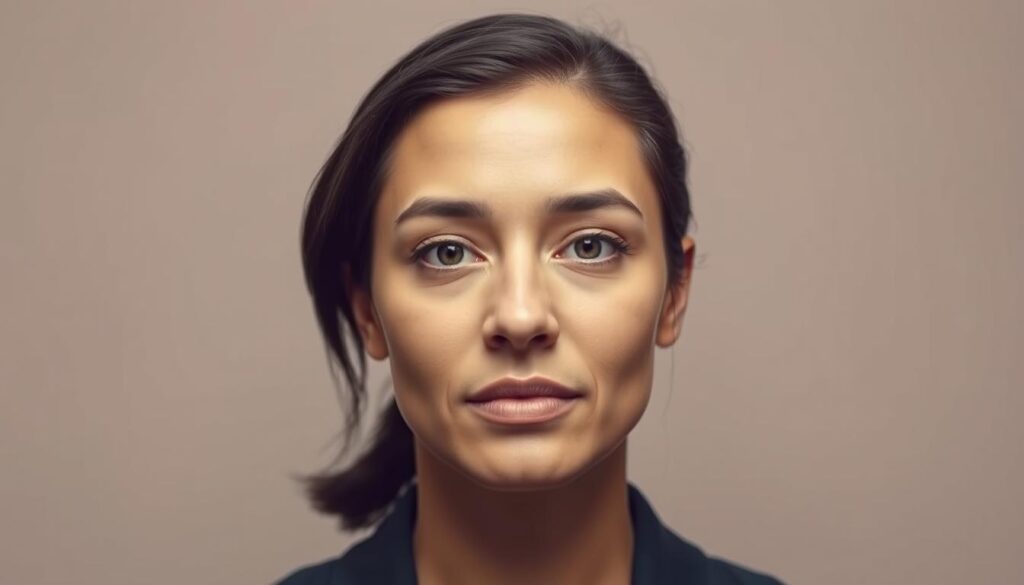 head and shoulders photo positioning