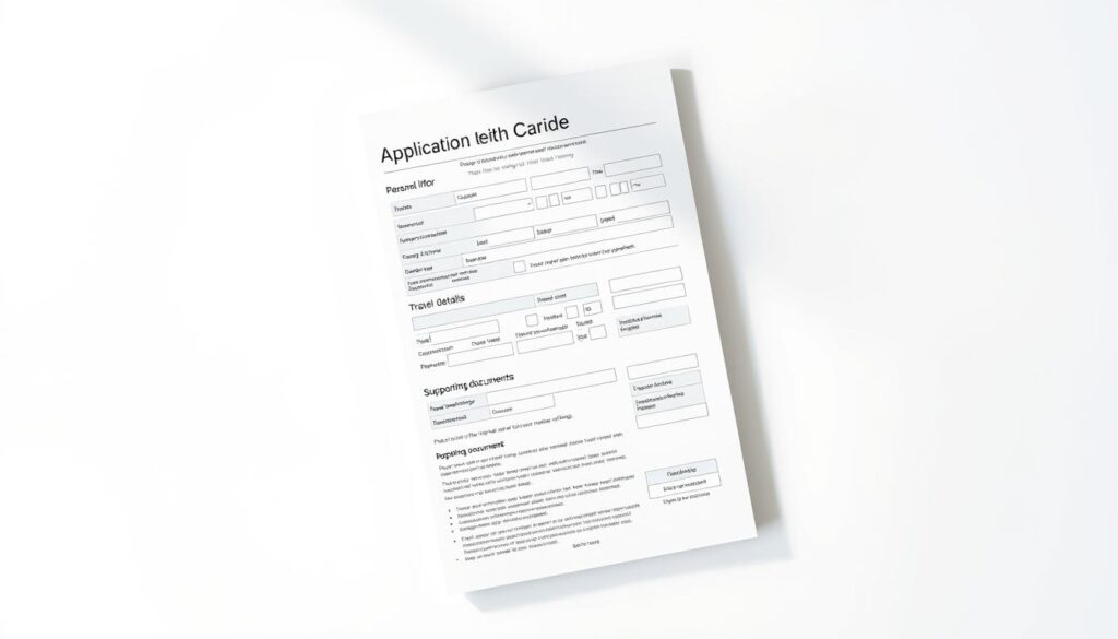 online application form guide