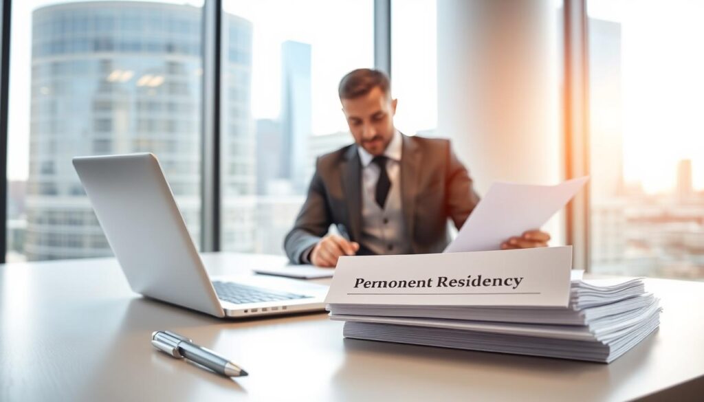 permanent residency application steps