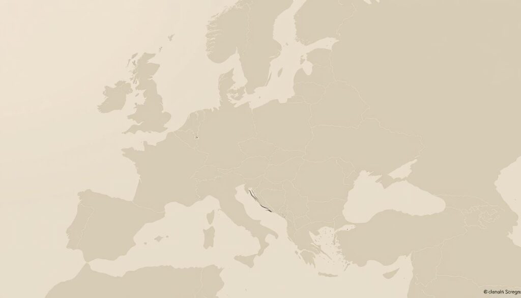 schengen area member countries map