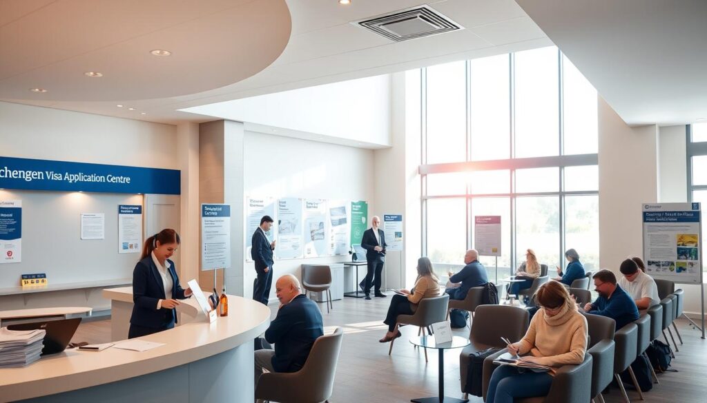 schengen visa application centers