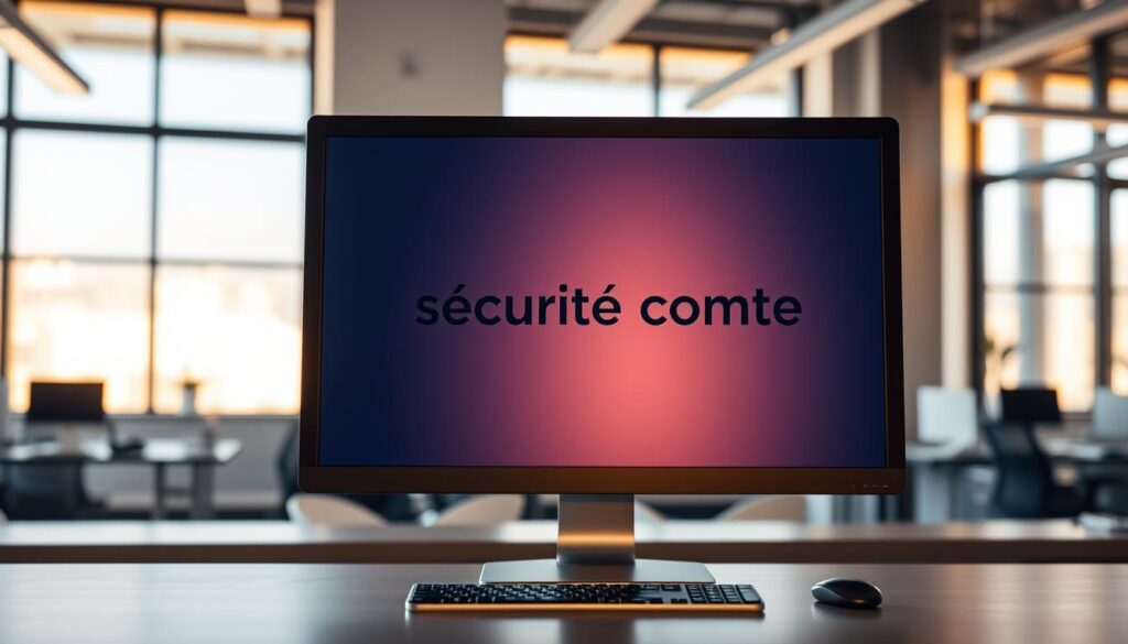 sécurité compte