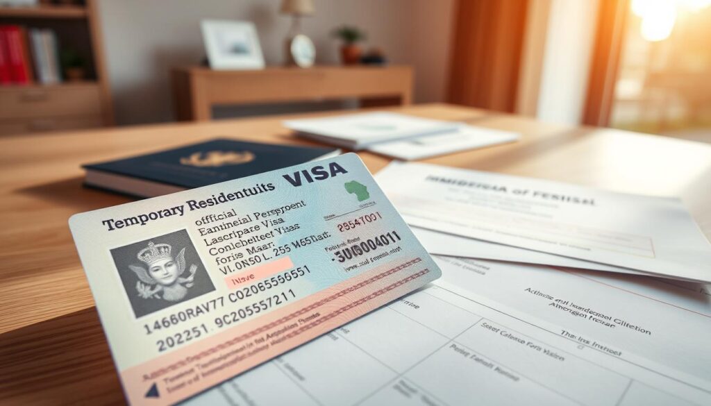 temporary resident visa documentation