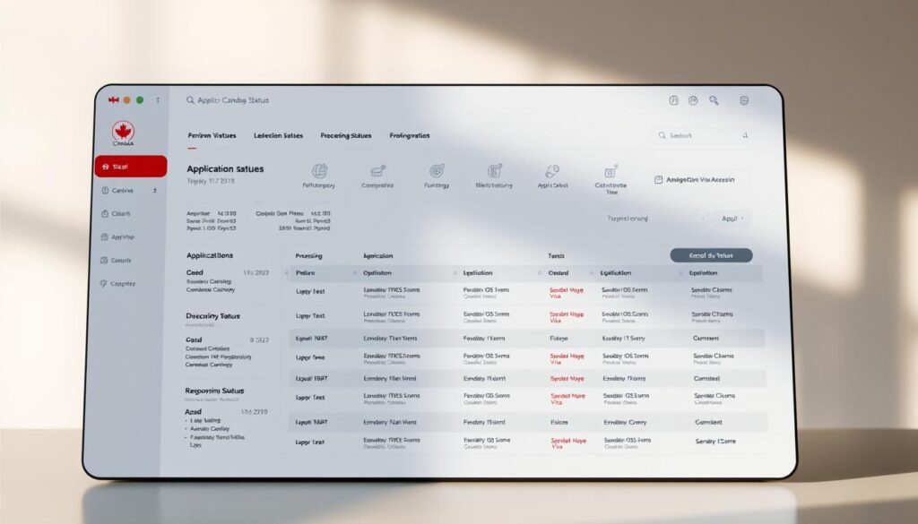 Canada visa application status Canada visa application status