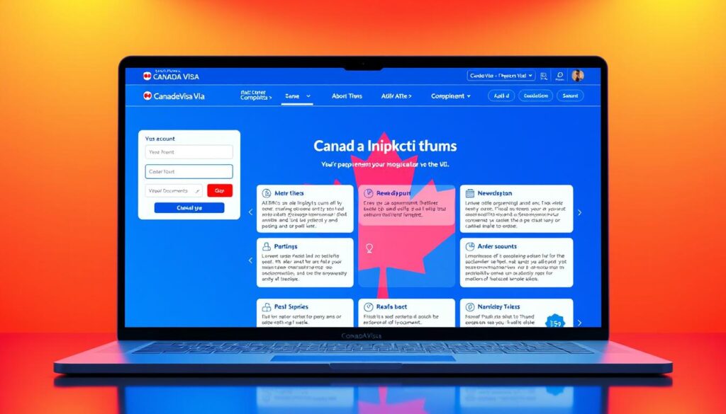 Canada visa portal application steps